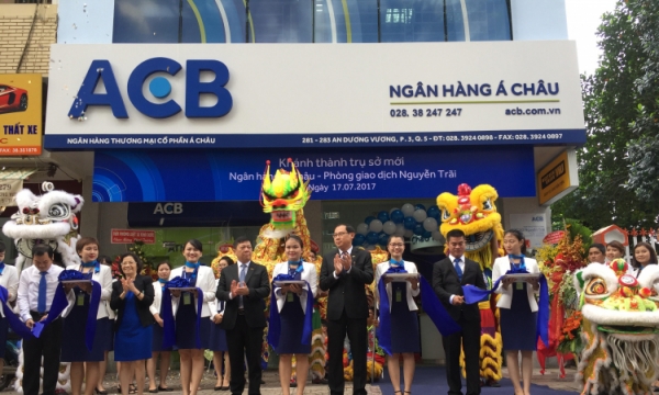 ACB tổ chức khánh thành trụ sở mới ACB PGD Nguyễn Trãi 
